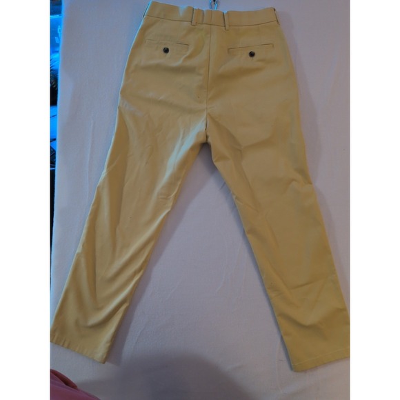 Charles Tyrwhitt Mens Classic Fit Non Iron Chinos Khaki Pants 32W 30L - Picture 5 of 8